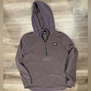 DOPE Brown Hooded Jacket